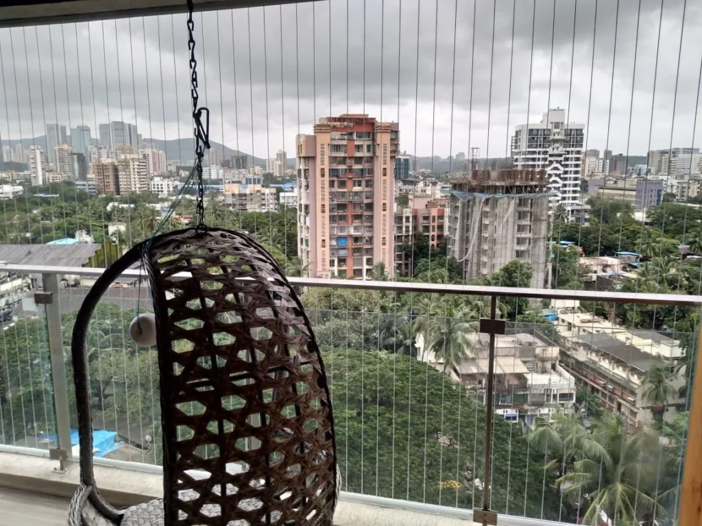 Invisible Balcony Nets